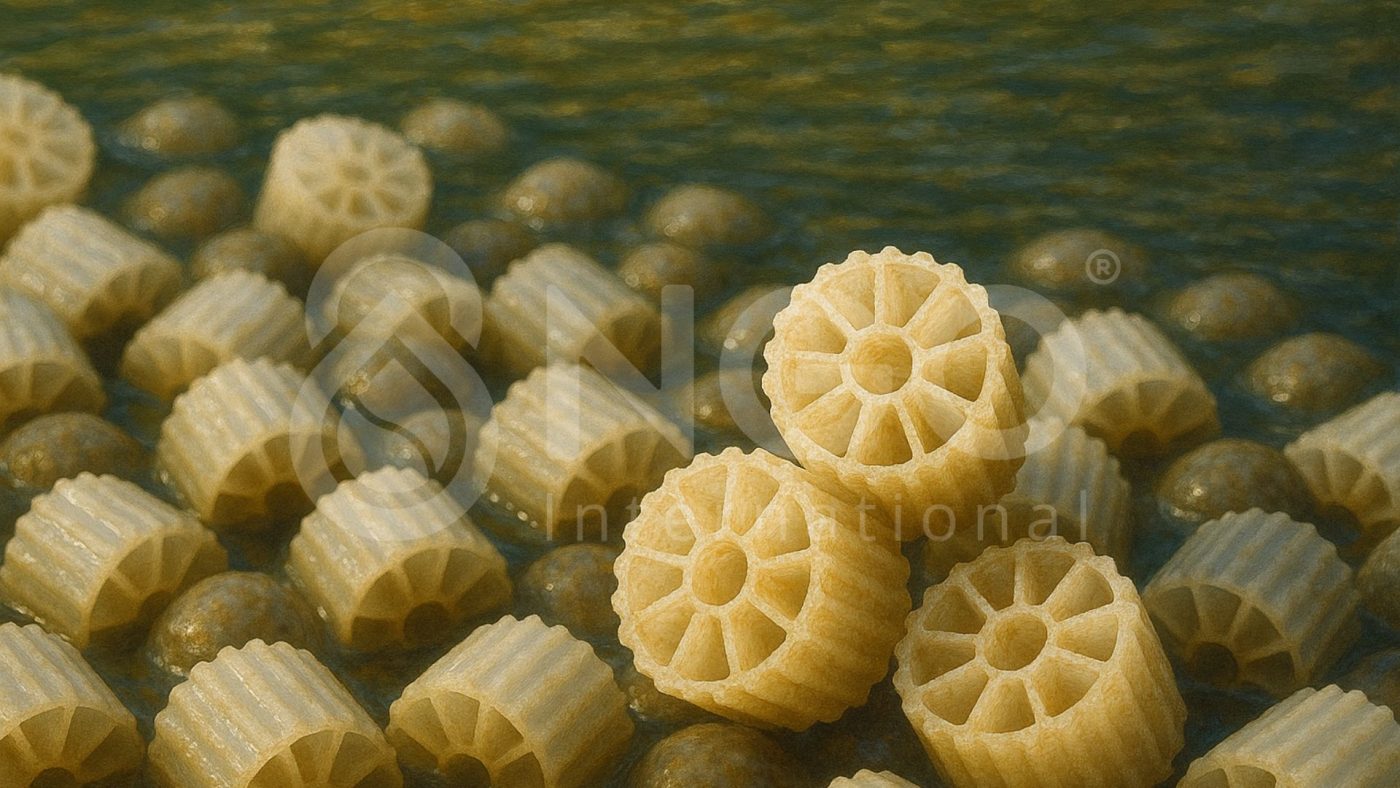 CÔNG NGHỆ GIÁ THỂ DI ĐỘNG MBBR Gia the di dong MBBR