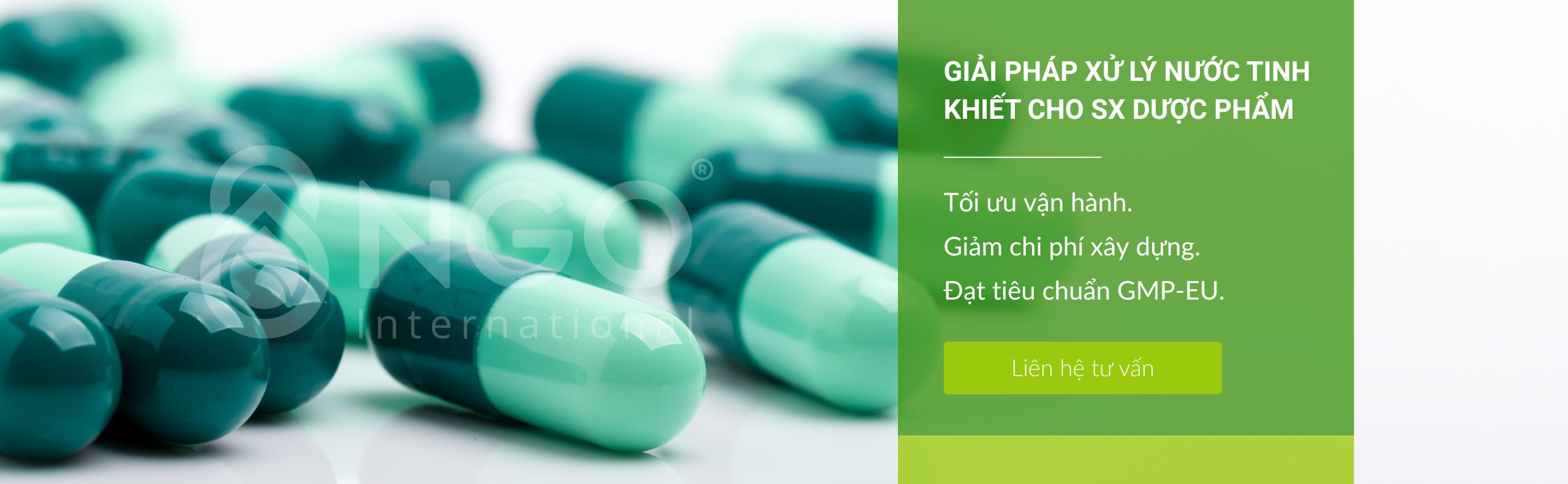 XỬ LÝ NƯỚC TINH KHIẾT CHO DOANH NGHIỆP DƯỢC PHẨM - THEO CHUẨN GMP EU XỬ LÝ NƯỚC TINH KHIẾT CHO DOANH NGHIỆP DƯỢC PHẨM - THEO CHUẨN GMP EU